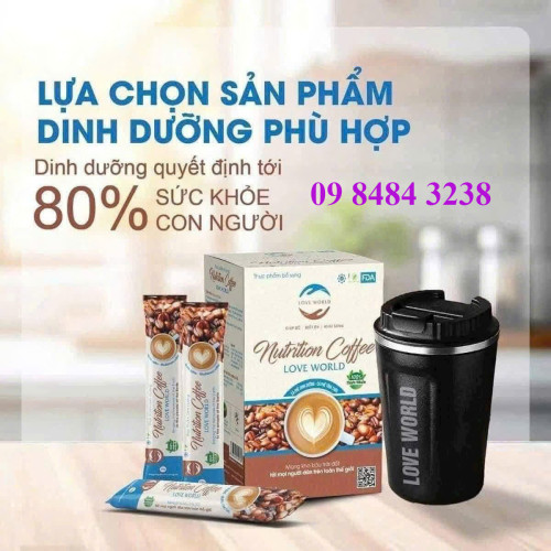 NUTRITION COFFEE LOVE WORLD THỰC PHẨM BỔ SUNG DINH DƯỠNG